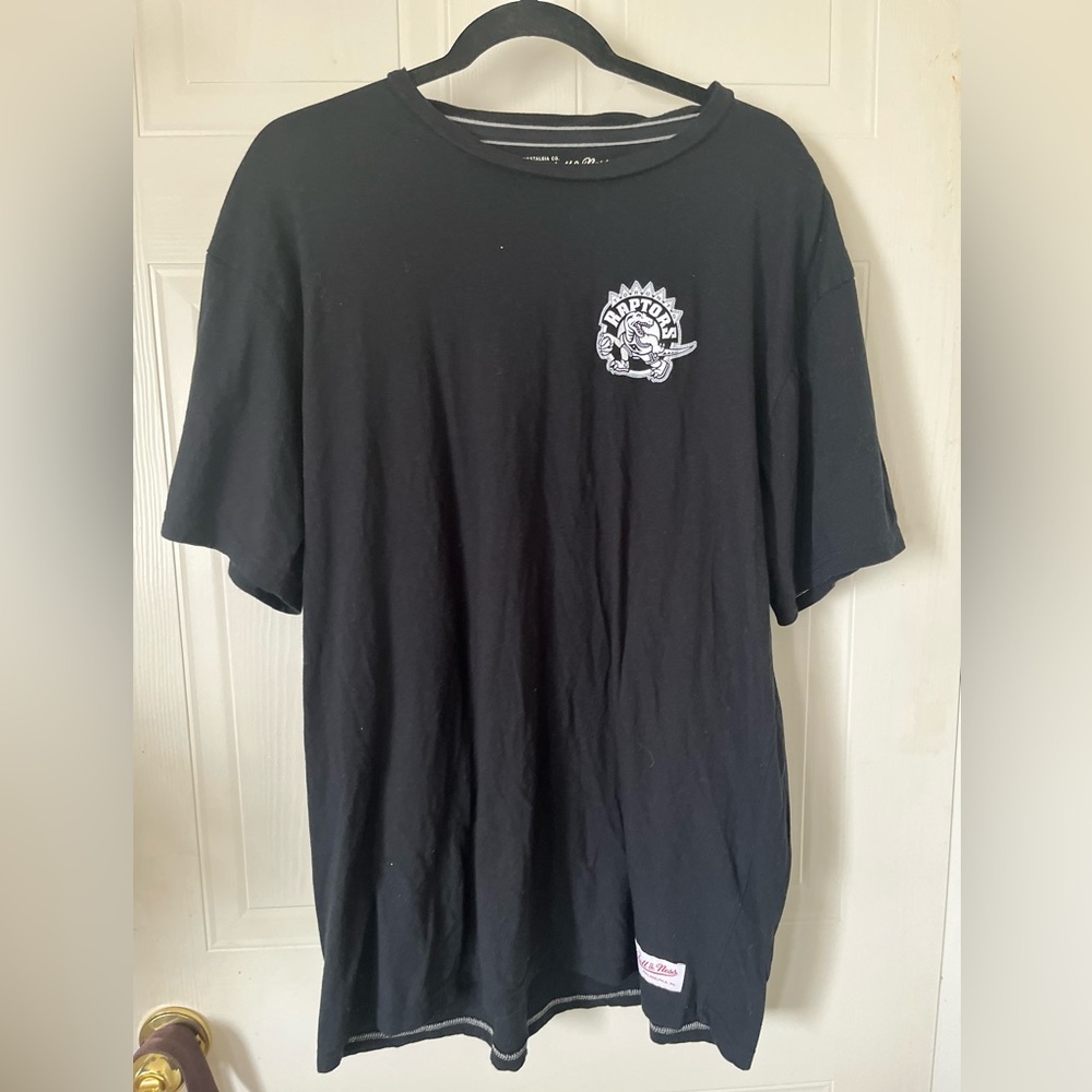 Mitchell and Ness Toronto Raptors Black Tee